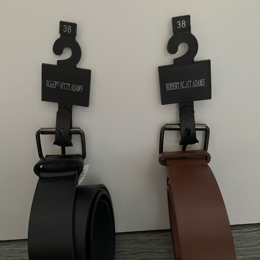 Robert Scott Adams plain belts